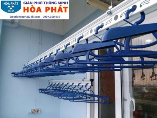lắp đặt giàn phơi thông minh tại tĩnh gia