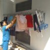 giàn phơi xếp ngang hàn quốc